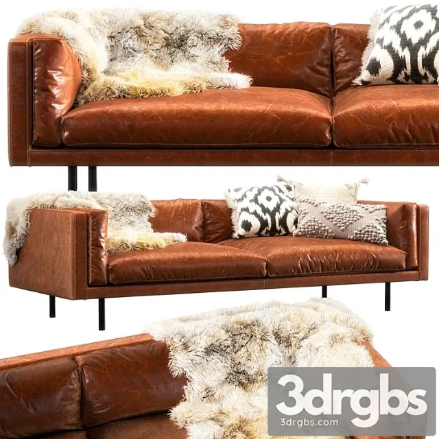 Harvey straight arm sofa 2 3D Model Download Harvey straight arm sofa 2 3D Model Download