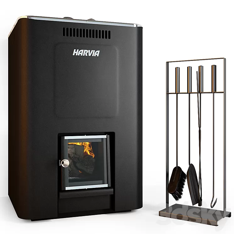 Harvia 36 (WK360) 3D Model