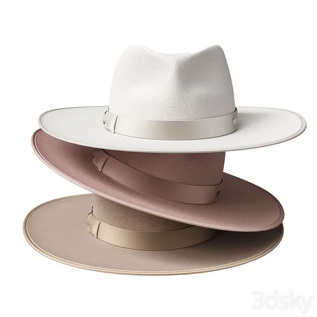 Hat set 3D Model