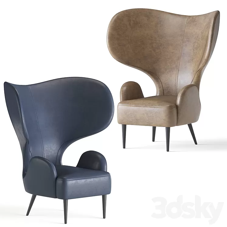 Hathi Side Chair 3D Model