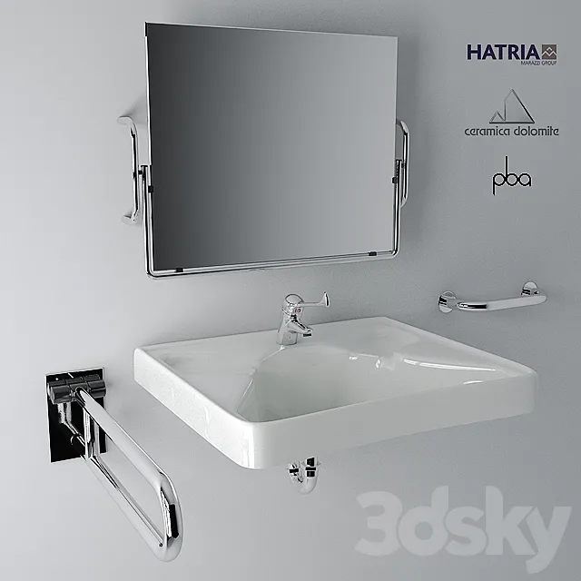 HATRIA _ Ceramica Dolomite _ pba 3DModel HATRIA _ Ceramica Dolomite _ pba 3DModel