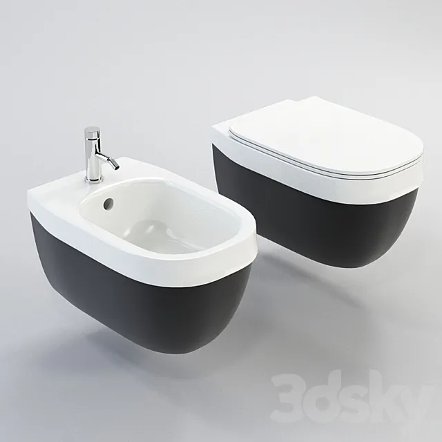 HATRIA Abito set of plumbing 3D Model