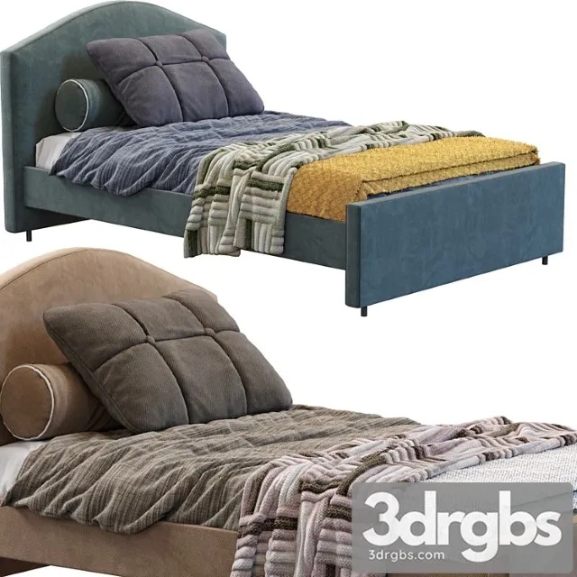 Hauga Bed by Ikea 3D Model Download
