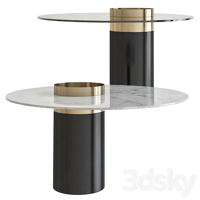 Haumea-T Dining Table Gallotti & Radice 3DModel