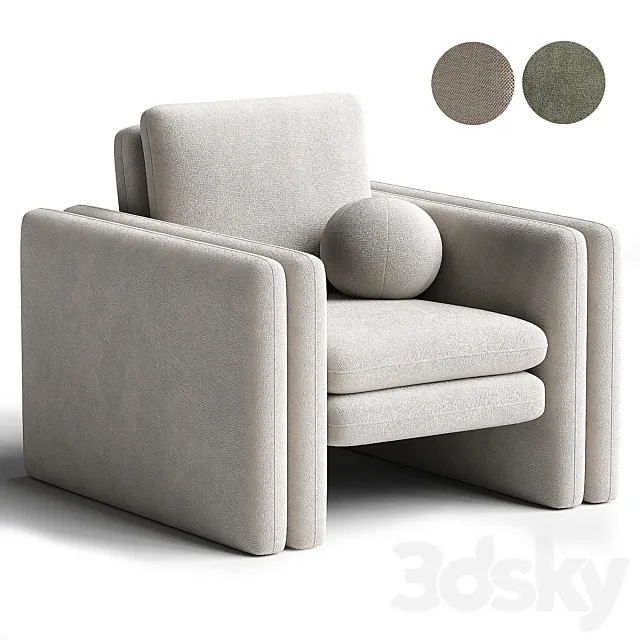 Haute Chair 3D Model Haute Chair 3D Model