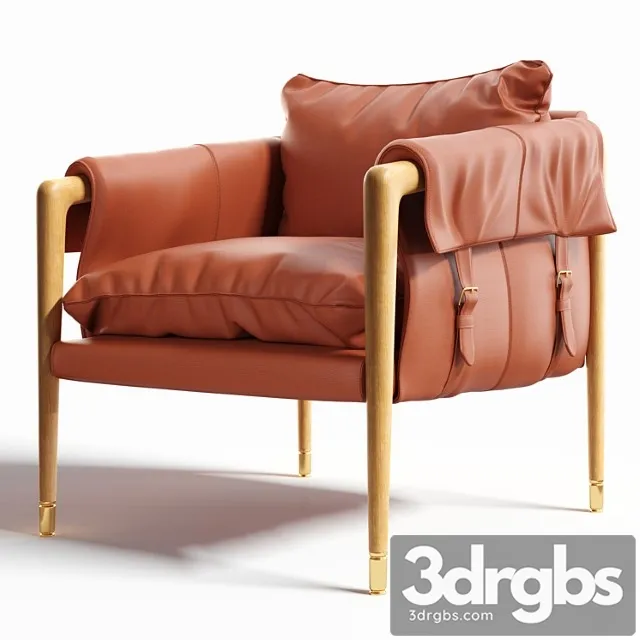 Havana leather chair