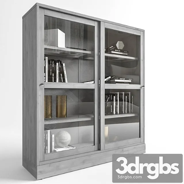 Havsta showcase with base Havsta showcase with base