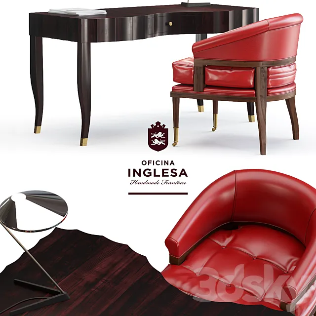 Hawking & Saville by Oficina Inglesa 3D Model Hawking & Saville by Oficina Inglesa 3D Model