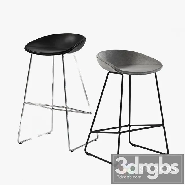 HAY AAS 39 Barstool 3D Model Download HAY AAS 39 Barstool 3D Model Download