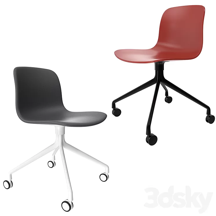 Hay About A Chair ACC 14-15 3D Model Hay About A Chair ACC 14-15 3D Model