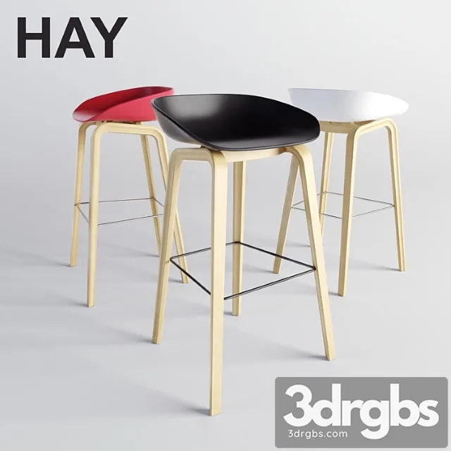 Hay About A Stool Aas 38 3D Model Download Hay About A Stool Aas 38 3D Model Download