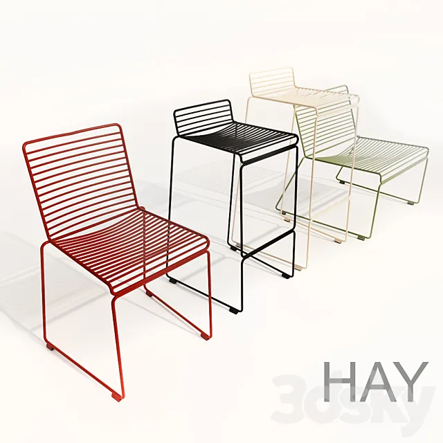 HAY.HEE collection 3D Model