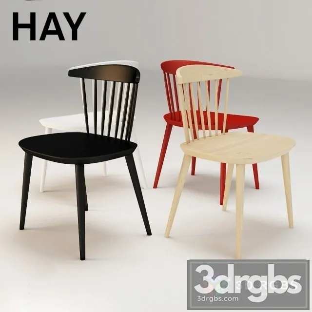 HAY J104 Chair 3D Model Download HAY J104 Chair 3D Model Download