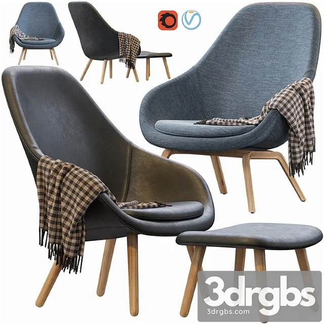 Hay lounge armchair 2