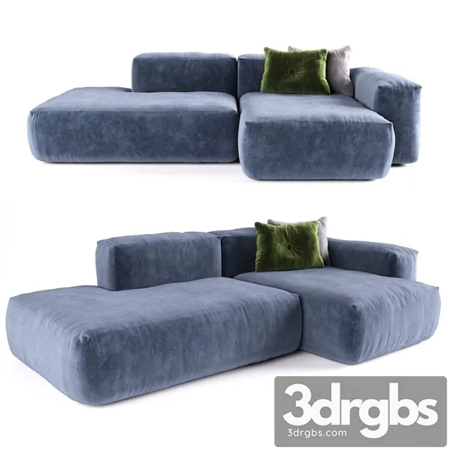 Hay Mags 2 5 Seater Comb 3D Model Download Hay Mags 2 5 Seater Comb 3D Model Download