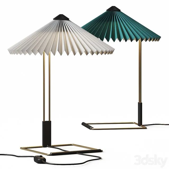 Hay Matin Table Lamp 3D Model Hay Matin Table Lamp 3D Model