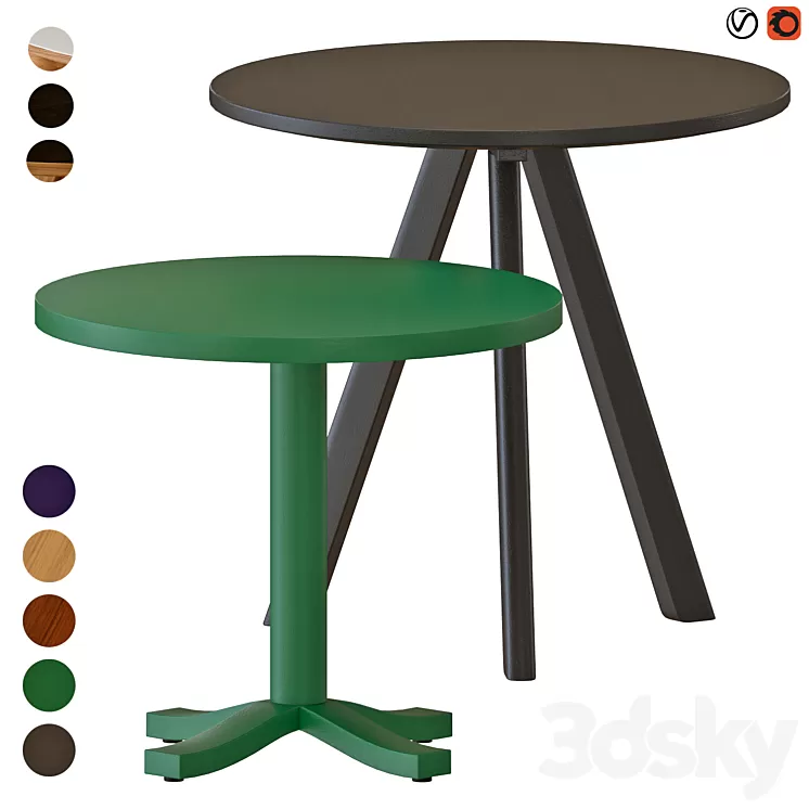 HAY PASTIS COFFEE TABLE 3D Model Free Download HAY PASTIS COFFEE TABLE 3D Model Free Download