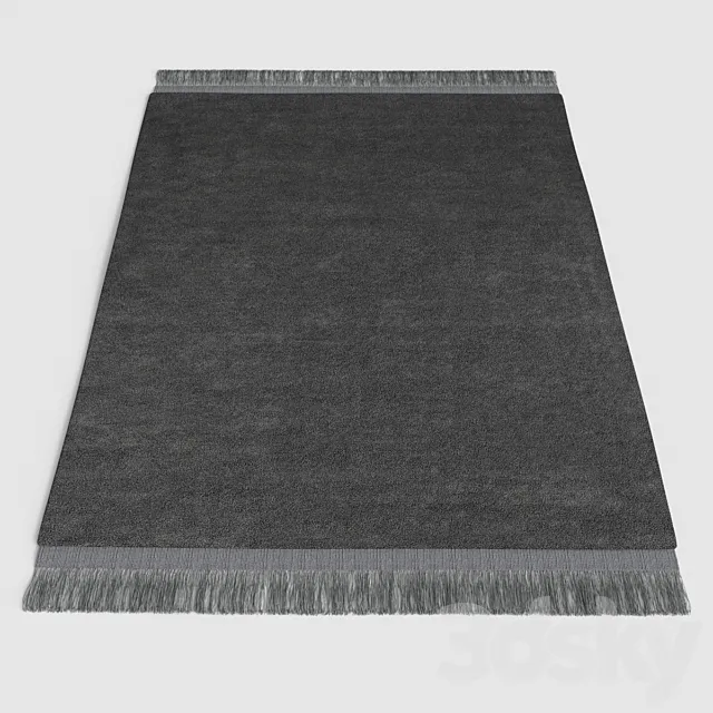 Hay Raw Rug 3DModel Hay Raw Rug 3DModel
