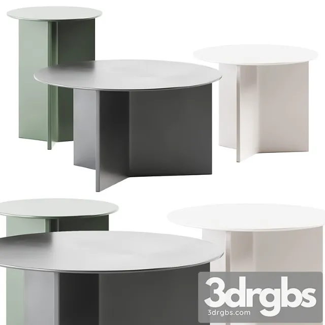Hay slit coffee tables set Hay slit coffee tables set