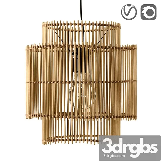 Haya bamboo lampshade