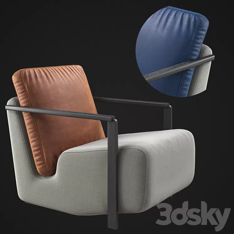 Haymann franck armchair 3D Model
