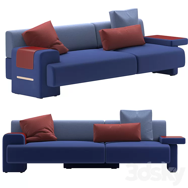 Haymann sofa 3D Model Free Download