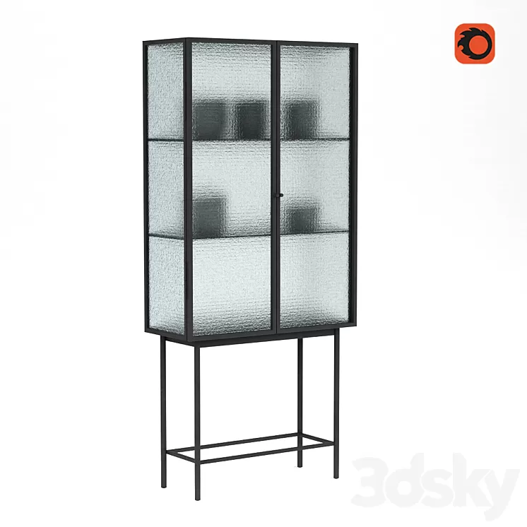 Haze vitrine 3D Model Haze vitrine 3D Model
