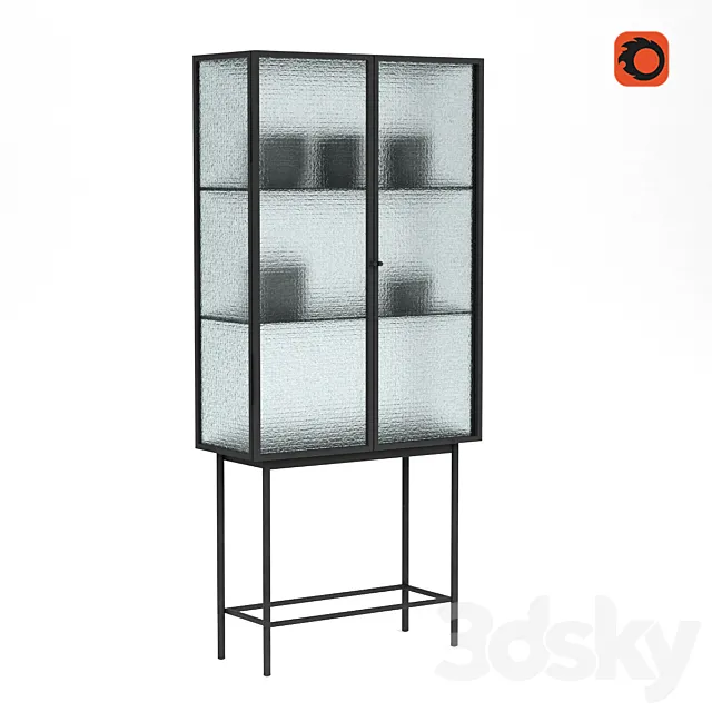 Haze vitrine 3D Model Haze vitrine 3D Model