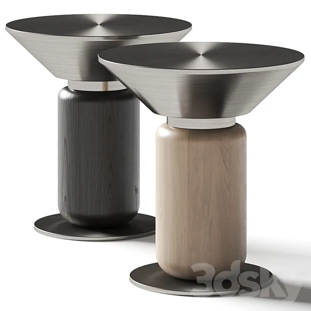 HC28 Aurora Coffee & Side Table 3DModel