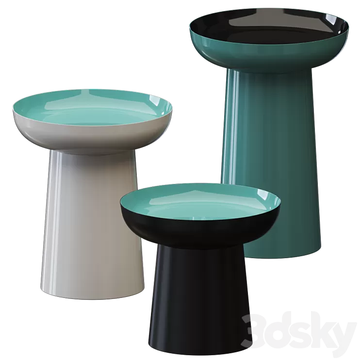 HC28 FUNGO – coffee table 3D Model HC28 FUNGO – coffee table 3D Model