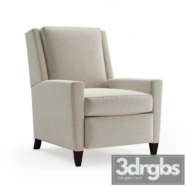 HContract Recliner Martin Armchair 3D Model Download