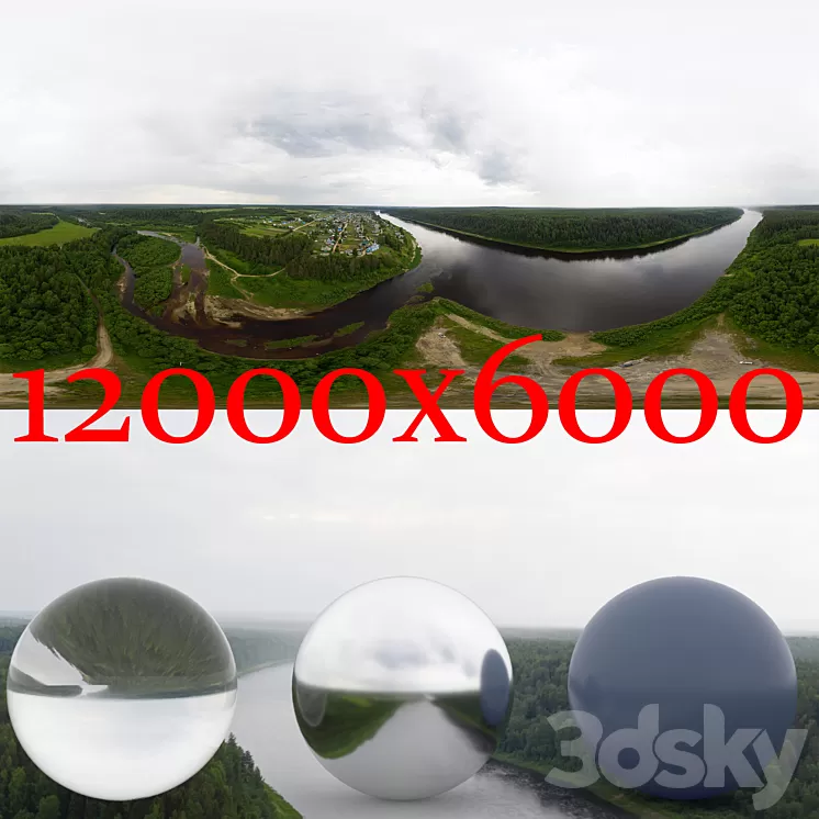 HDRI 3D Model Free Download