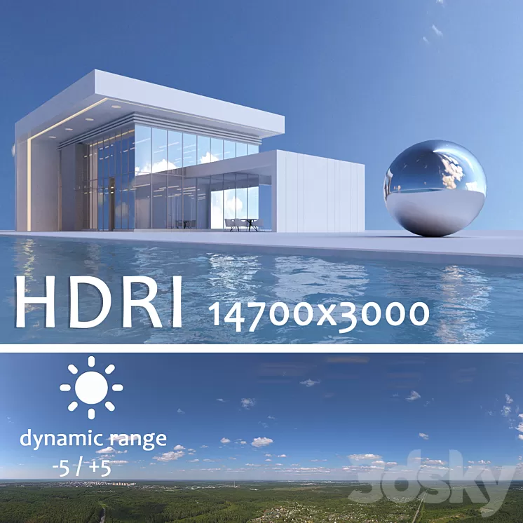 HDRI 43 3D Model HDRI 43 3D Model