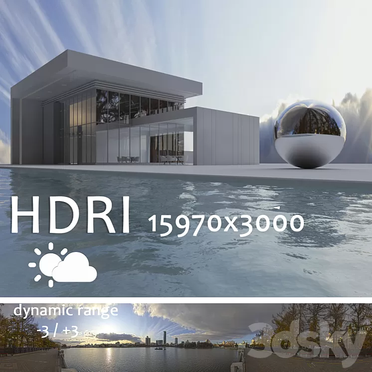 HDRI 53 3D Model HDRI 53 3D Model