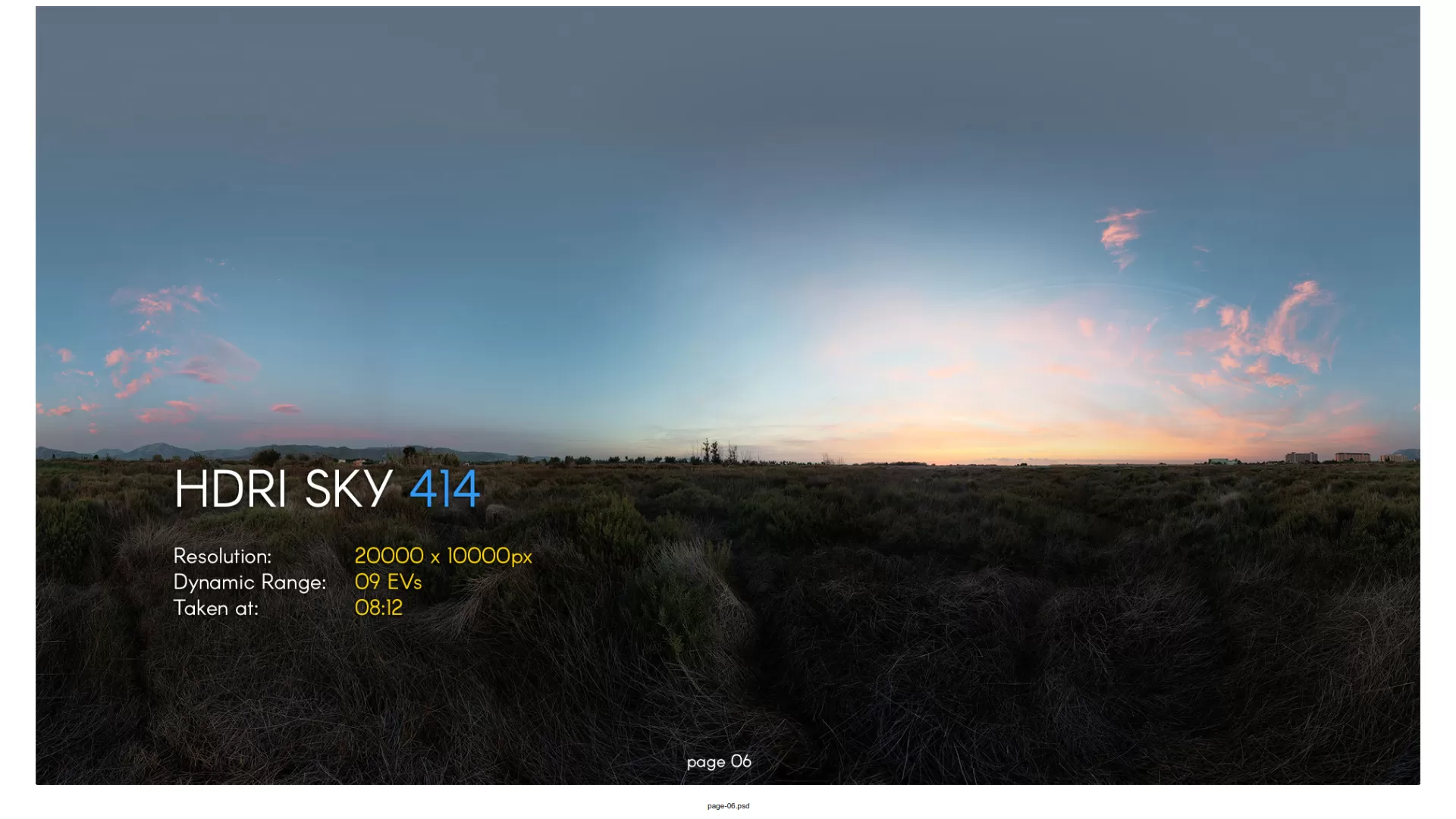 HDRI – HDRI Skies pack 20 – 414 – HDRI – SKIES