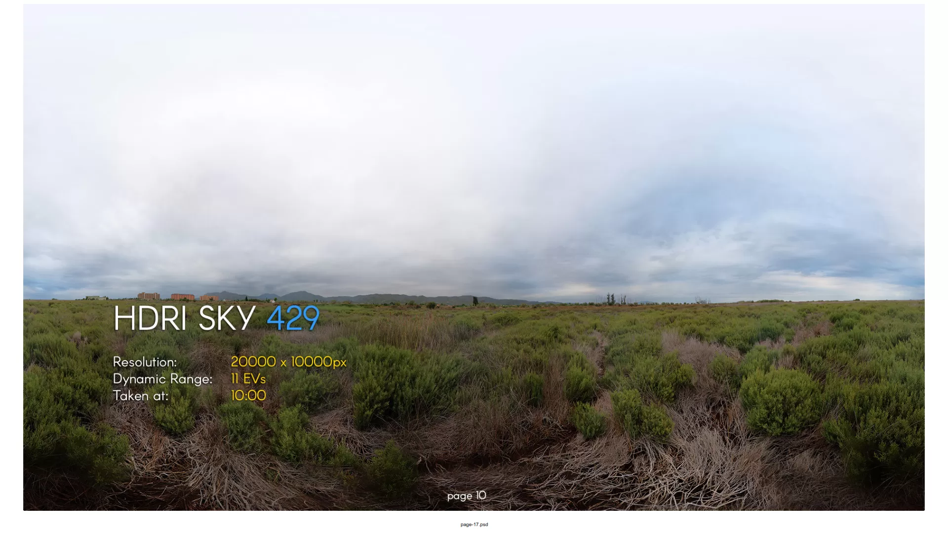 HDRI – HDRI Skies pack 20 – 429 – HDRI – SKIES