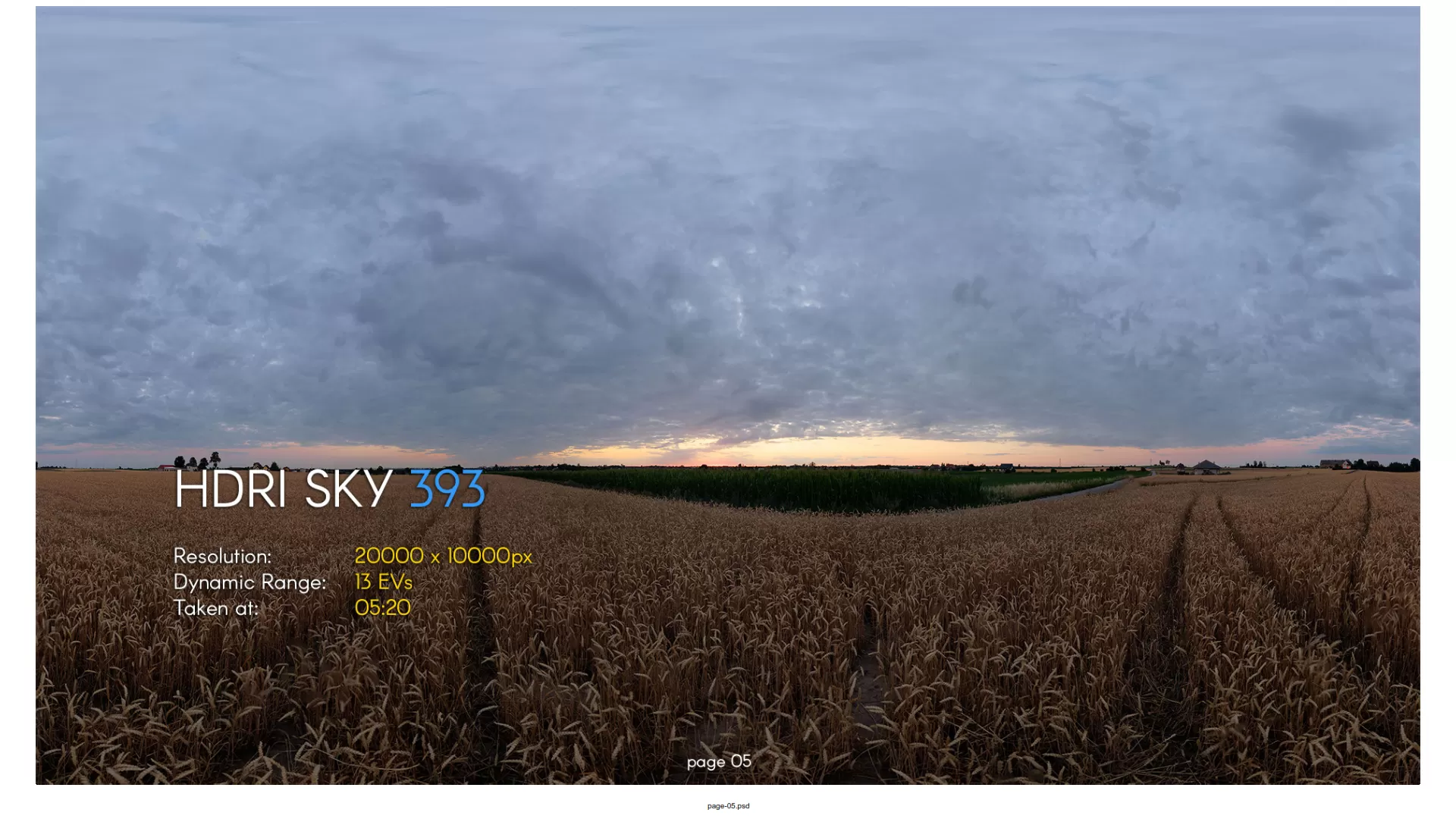 HDRI – HDRI Skies pack 22 – 393 – HDRI – SKIES