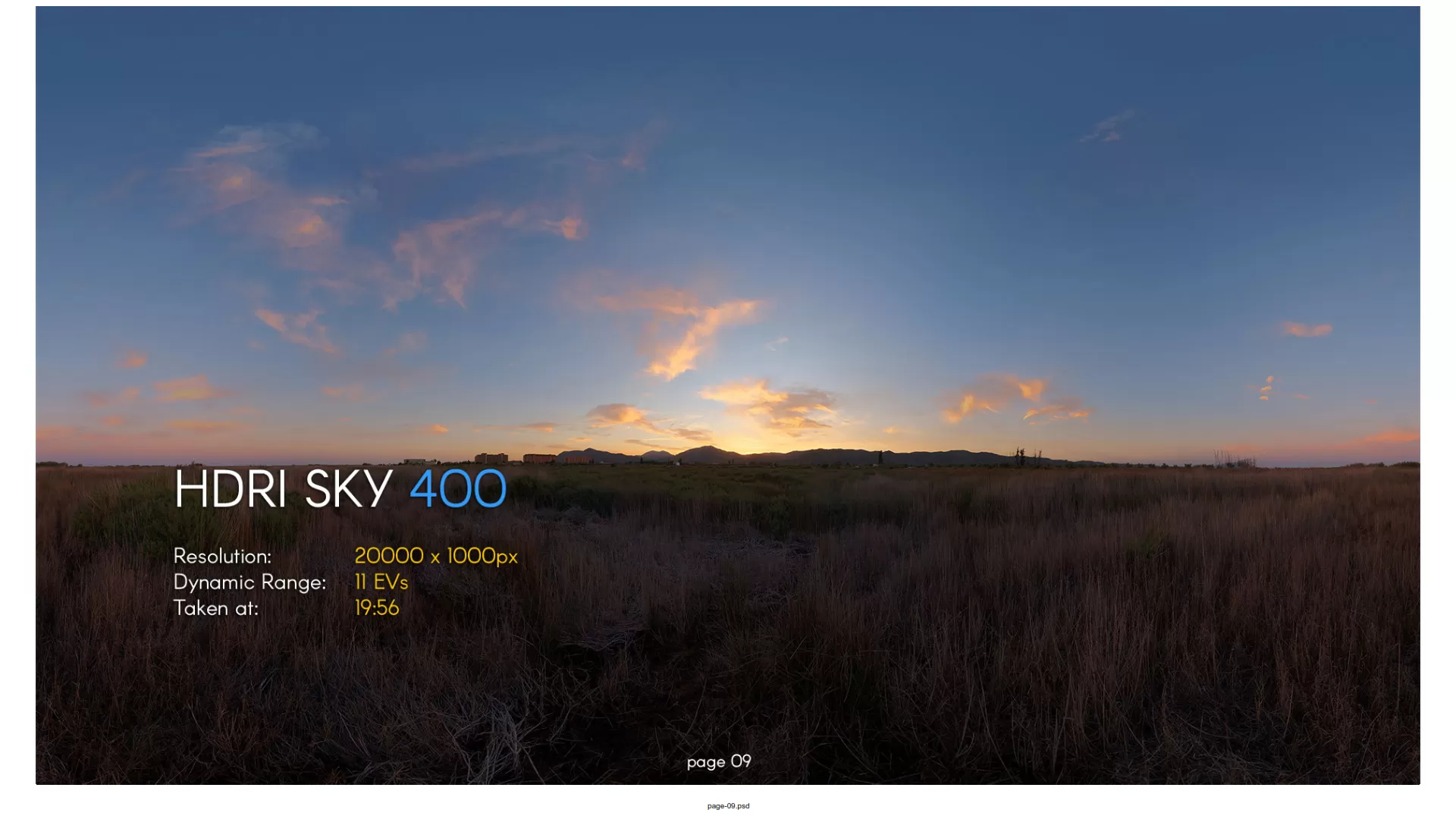 HDRI – HDRI Skies pack 22 – 400 – HDRI – SKIES