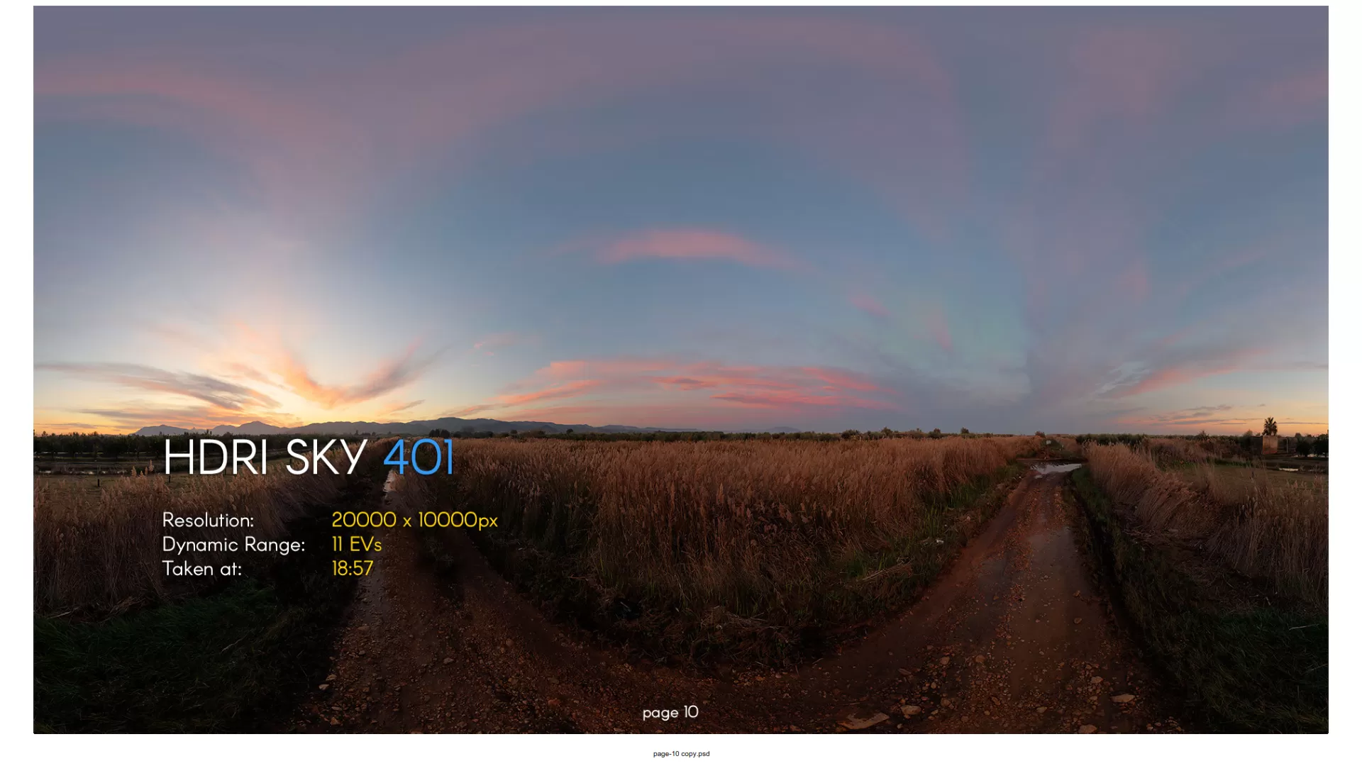 HDRI – HDRI Skies pack 22 – 401 – HDRI – SKIES