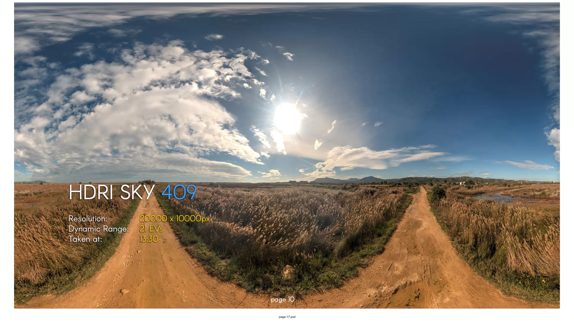 HDRI – HDRI Skies pack 22 – 409 – HDRI – SKIES