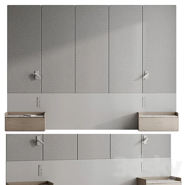 Headboard 003 3D Model Headboard 003 3D Model