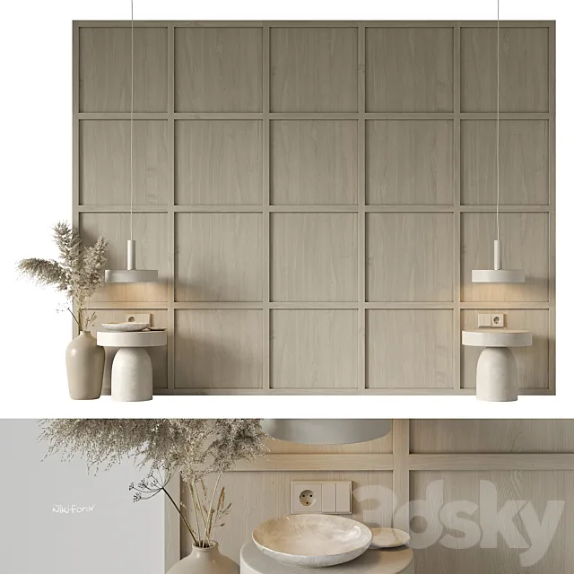 Headboard 007 3D Model Headboard 007 3D Model