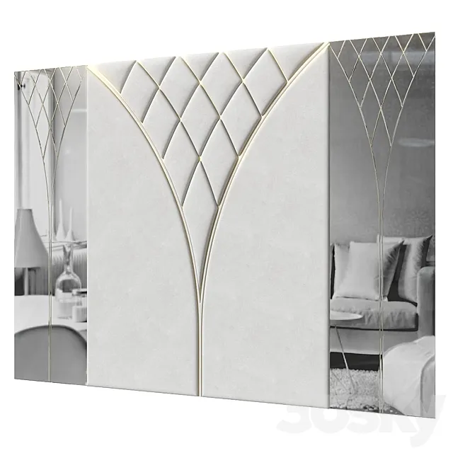 Headboard 010. 3DModel