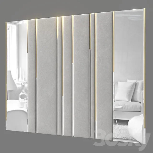 Headboard 011. 3D Model