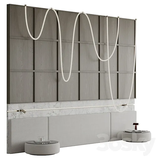 Headboard 015 3D Model