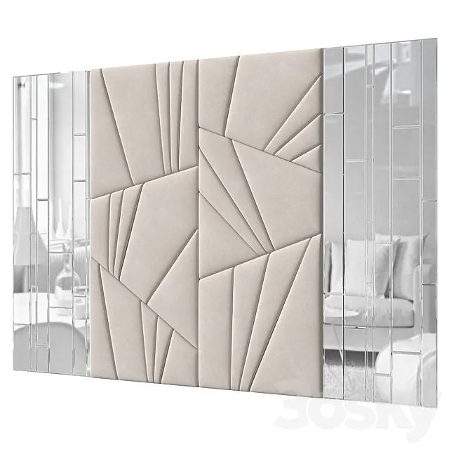 Headboard 019. 3D Model