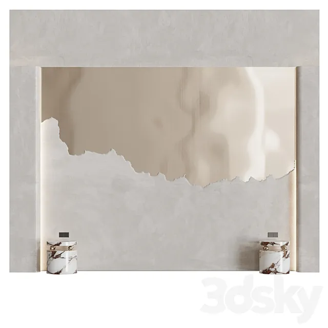 Headboard 02 3D Model Headboard 02 3D Model