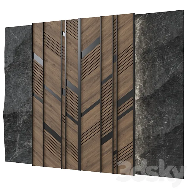 Headboard 027. 3D Model Headboard 027. 3D Model