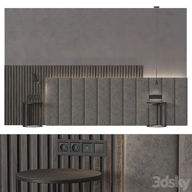 Headboard 037 3D Model Headboard 037 3D Model