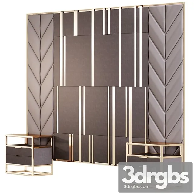 Headboard 1 1 3D Model Download